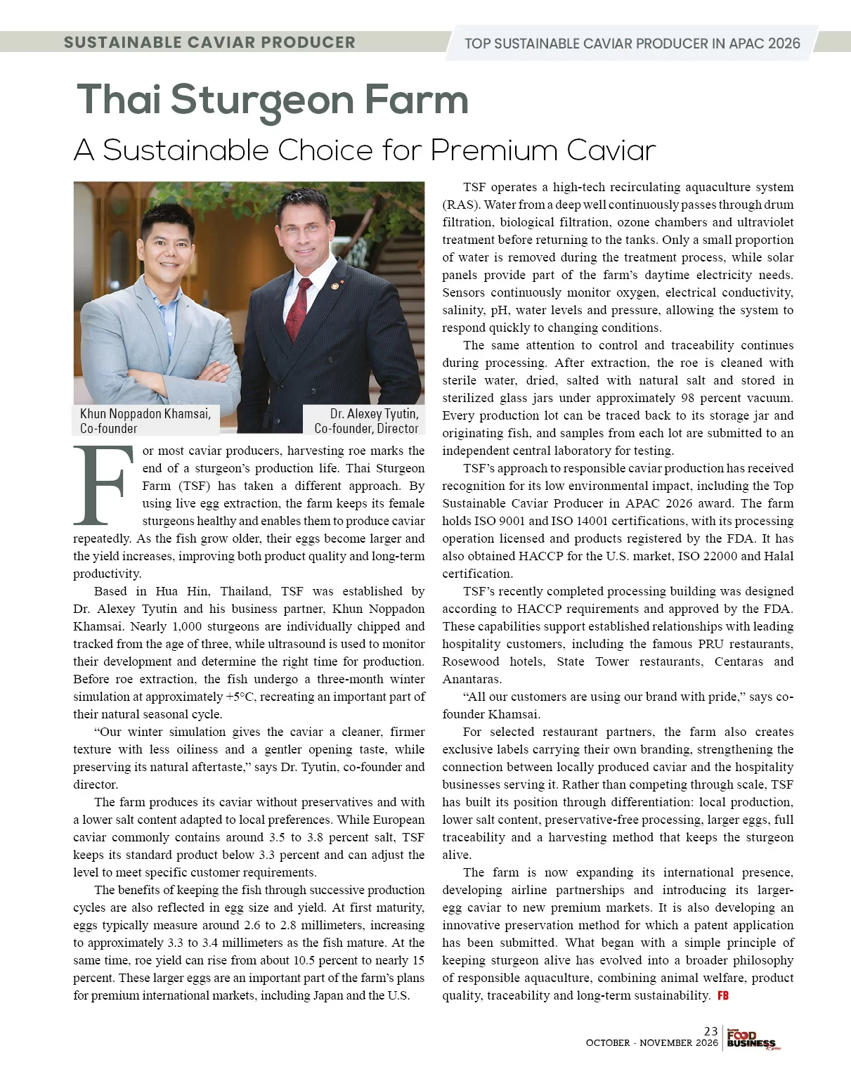  Seafood Apac | Food Business Review