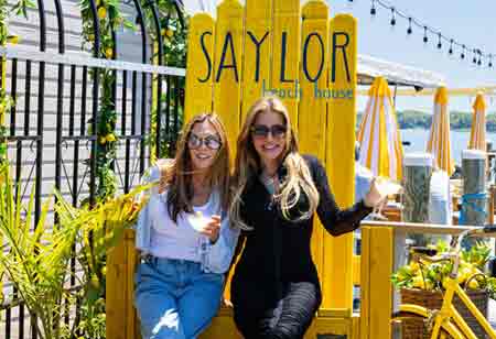 Celeste Fierro, Owner and Managing Partner and Taylor Dayne, co-owner, Saylor Beach House | Food Business Review