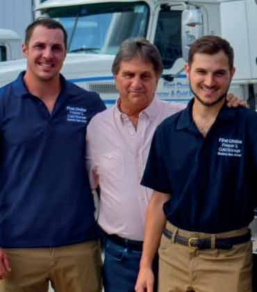 L-R ; Michael Levari Jr., First Choice Freezer and Cold Storage | Food Business Review | Top Cold Chain Services Companies